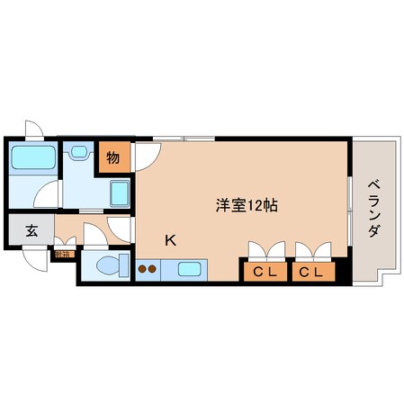 静岡駅 徒歩14分 7階の物件間取画像